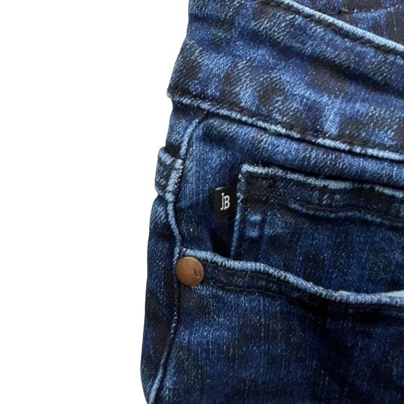 Judy Blue Women's 9/29 Mid Rise Cheetah Print Skinny Fit Jeans 28"Wx27"Inseam - Picture 8 of 16